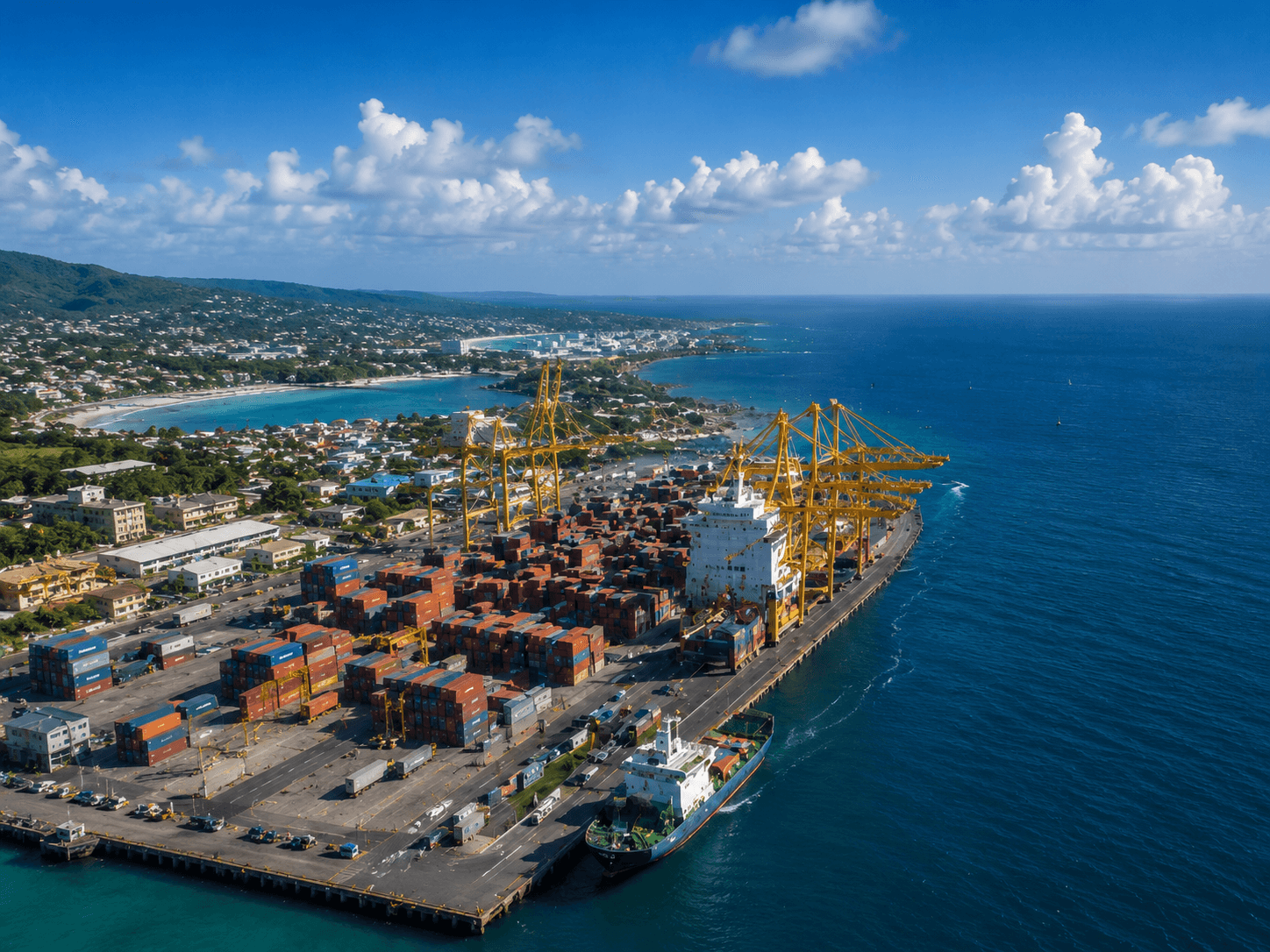 Commercial port